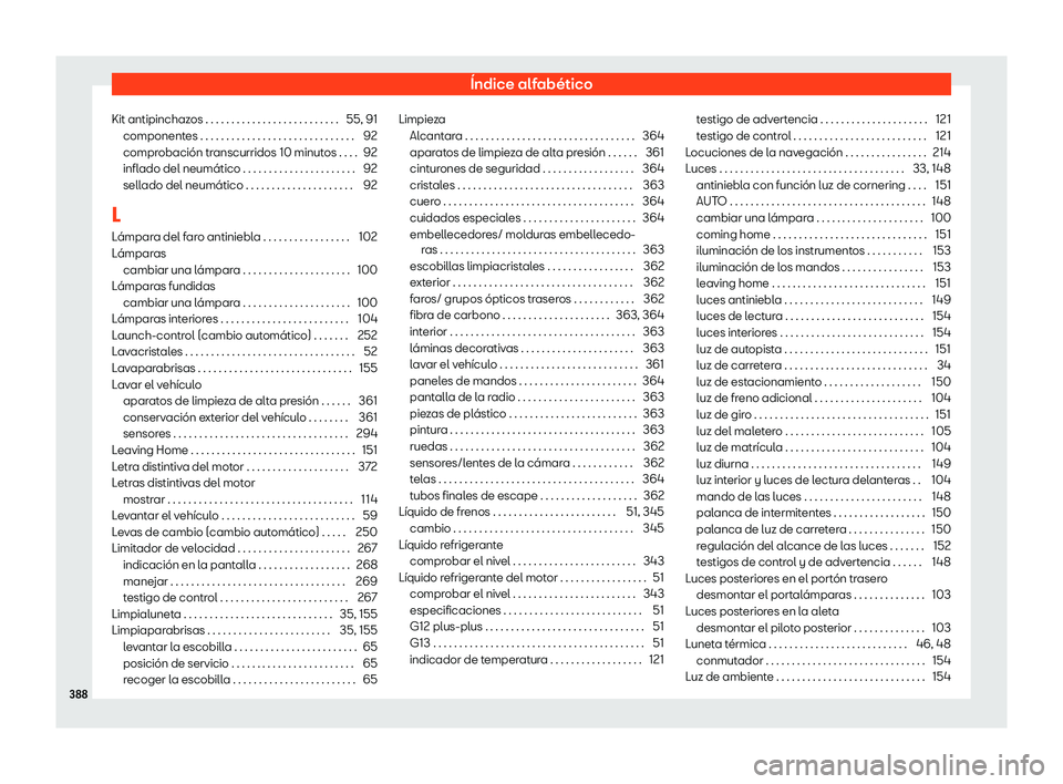 Seat Arona 2019 Manual del propietario (in Spanish) Seat Arona 2019 Manual del propietario (in Spanish)