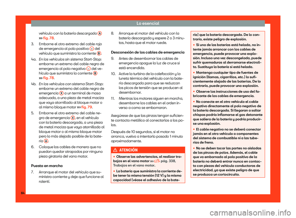 Seat Arona 2019  Manual del propietario (in Spanish) Lo esencial
veh