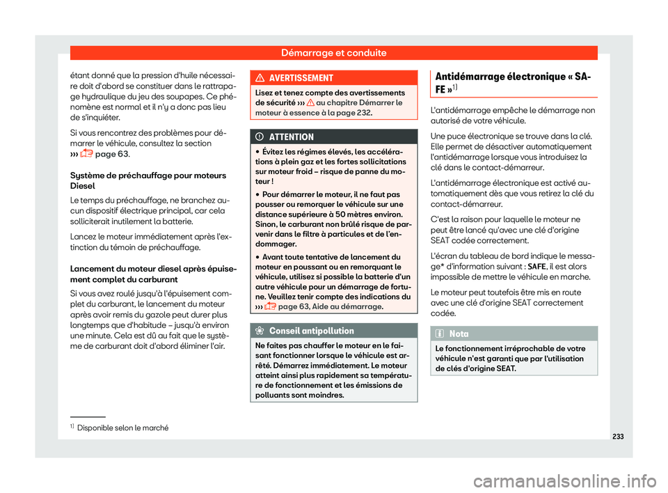 Seat Arona 2019  Manuel du propriétaire (in French)  D