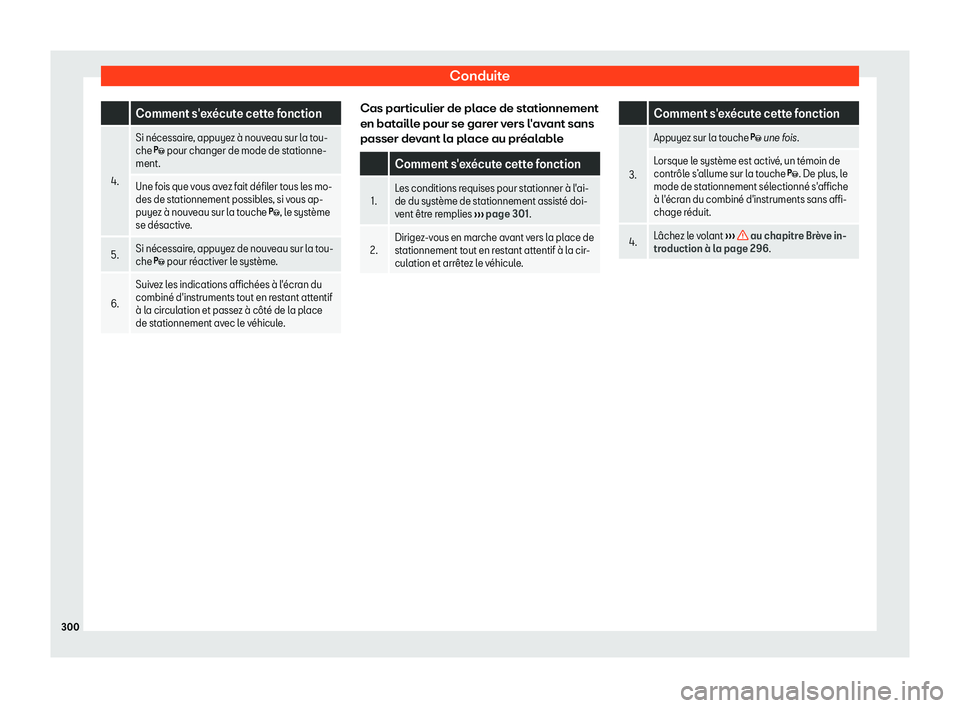 Seat Arona 2019 Manuel du propriétaire (in French) Conduite
Comment s Seat Arona 2019 Manuel du propriétaire (in French) Conduite
Comment s