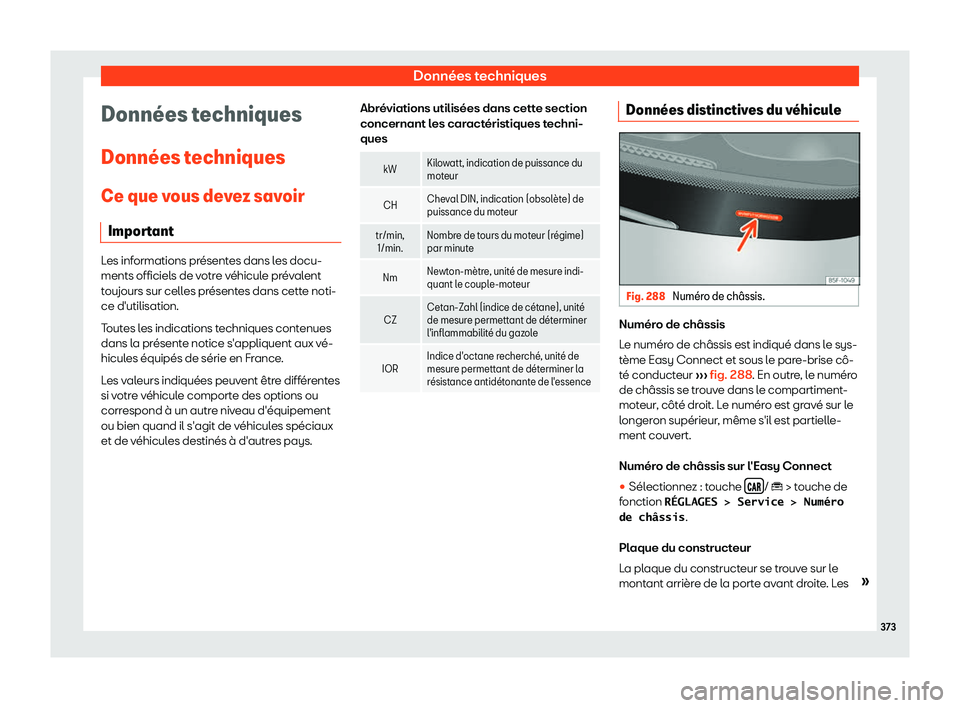 Seat Arona 2019 Manuel du propriétaire (in French) Donn Seat Arona 2019 Manuel du propriétaire (in French) Donn