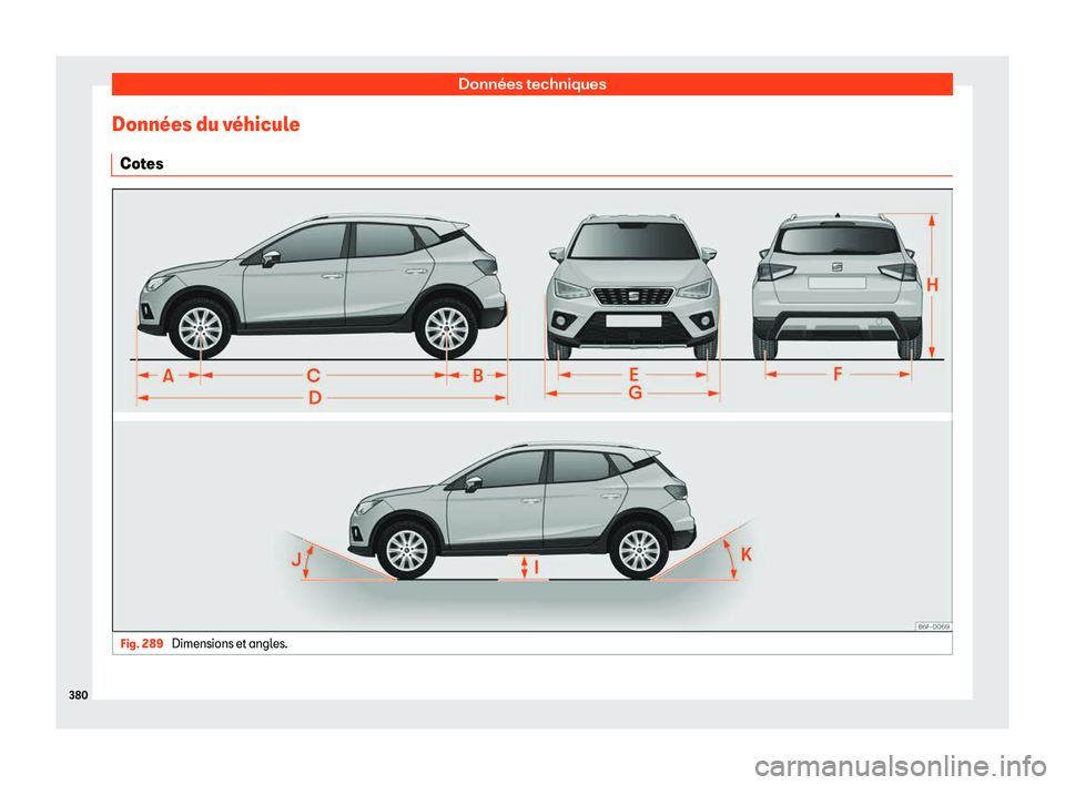 Seat Arona 2019 Manuel du propriétaire (in French) Donn Seat Arona 2019 Manuel du propriétaire (in French) Donn