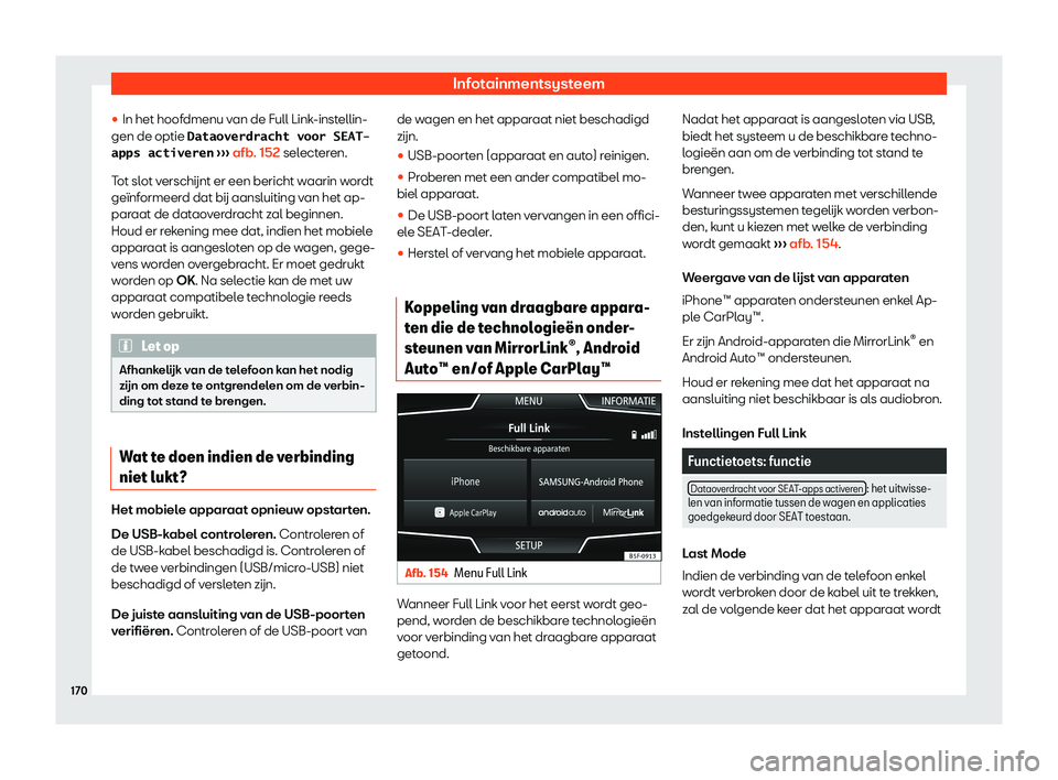 Seat Arona 2019  Handleiding (in Dutch) Infotainmentsysteem
