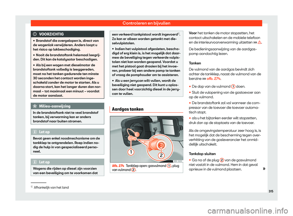 Seat Arona 2019  Handleiding (in Dutch) Controleren en b