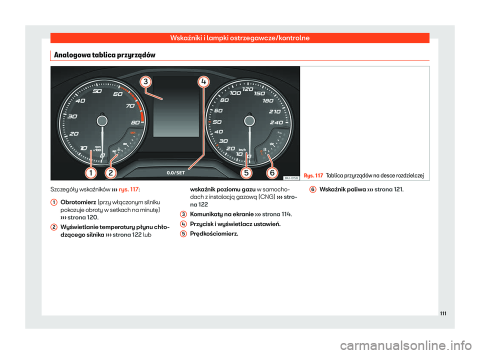 Seat Arona 2019 Instrukcja Obsługi (in Polish) Wska Seat Arona 2019 Instrukcja Obsługi (in Polish) Wska