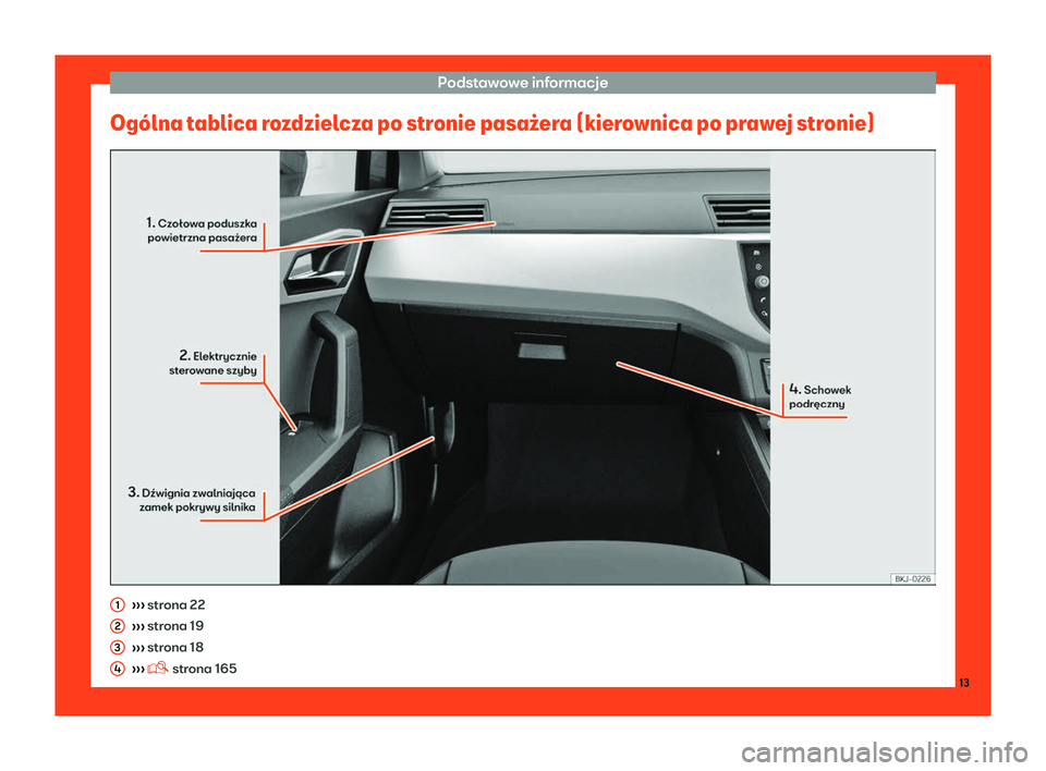 Seat Arona 2019  Instrukcja Obsługi (in Polish) Podstawowe informacje
Og