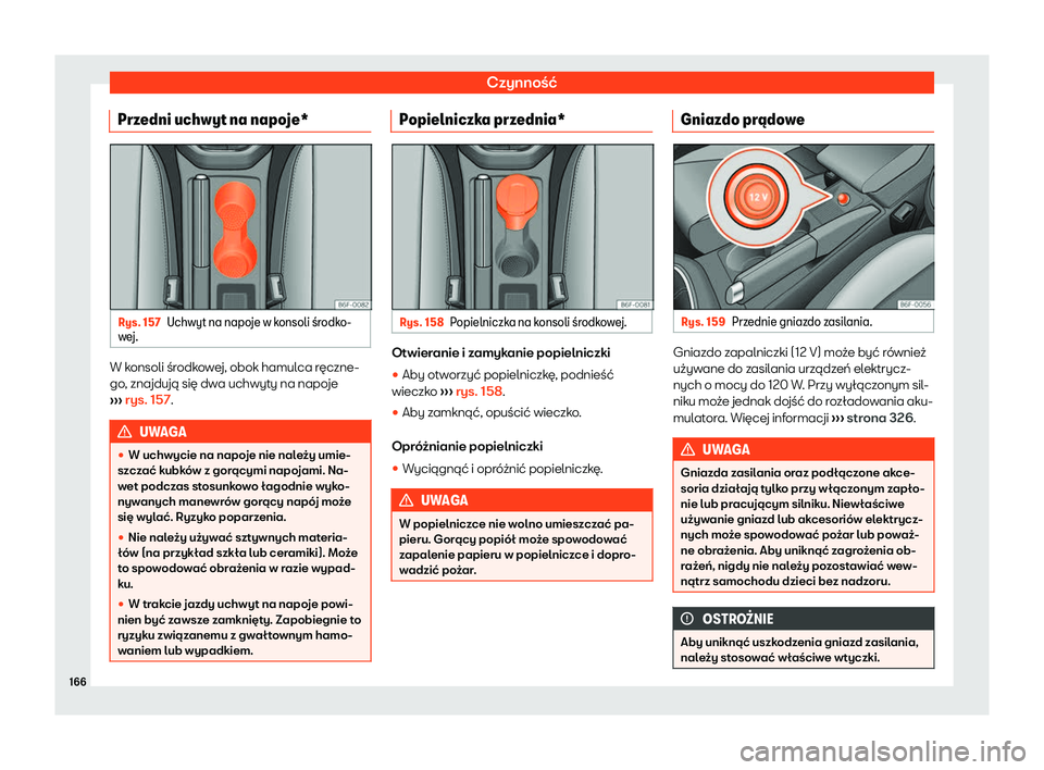 Seat Arona 2019  Instrukcja Obsługi (in Polish) Czynno