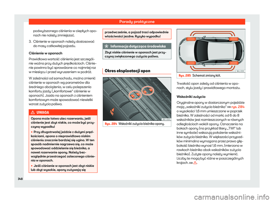 Seat Arona 2019  Instrukcja Obsługi (in Polish) Porady praktyczne
podwy