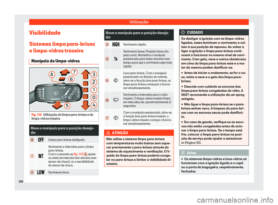 Seat Arona 2019  Manual do proprietário (in Portuguese)  Utiliza