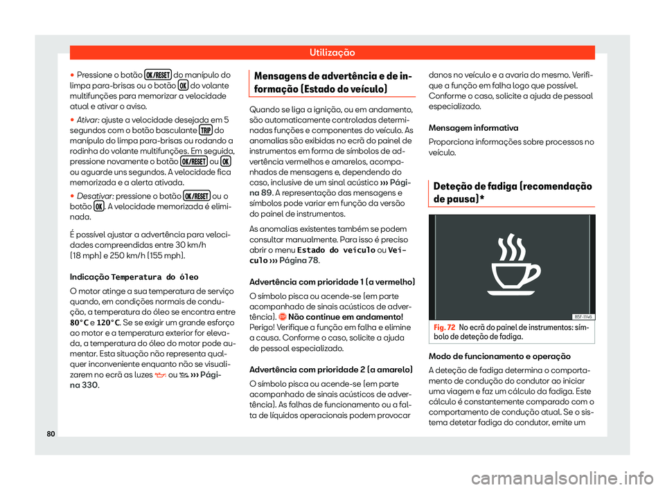 Seat Arona 2019  Manual do proprietário (in Portuguese)  Utiliza