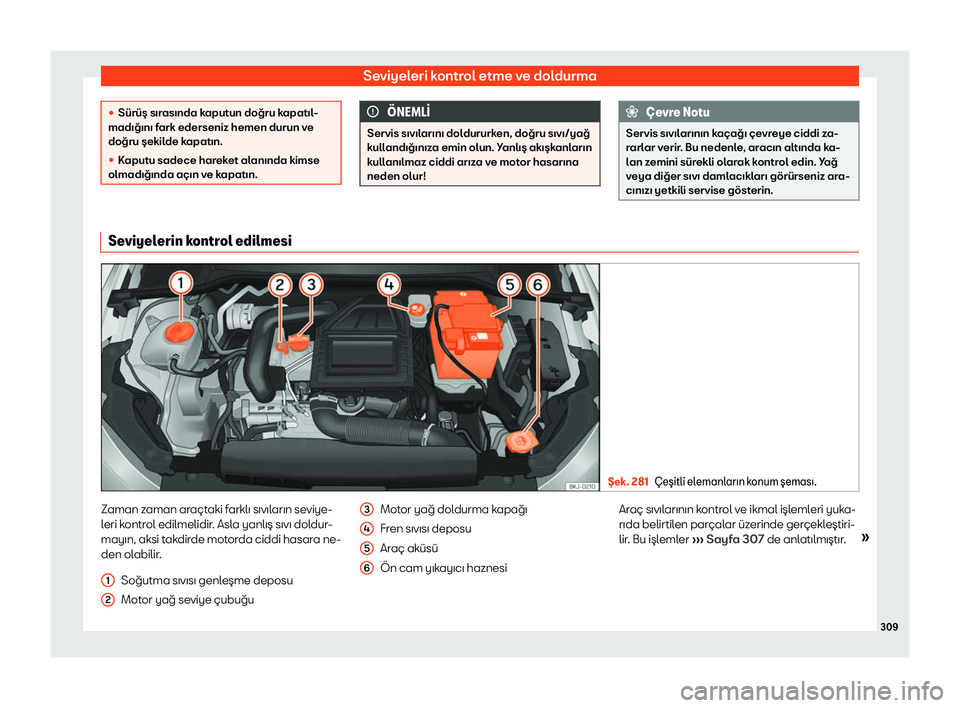 Seat Arona 2019 Kullanım Kılavuzu (in Turkish) Sev Seat Arona 2019 Kullanım Kılavuzu (in Turkish) Sev