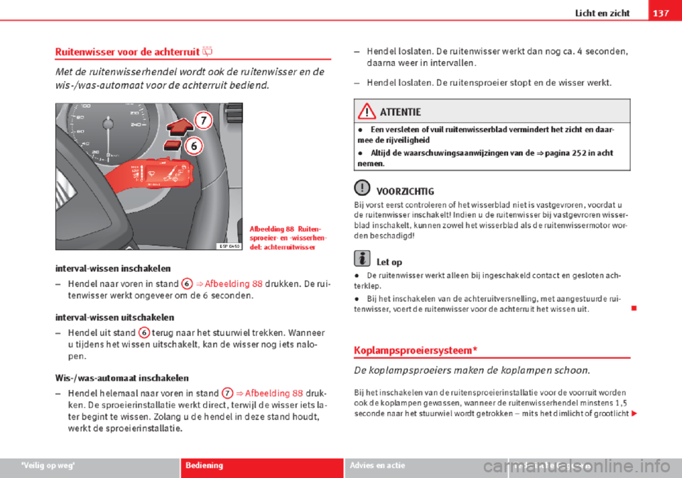 Seat Altea 2015 Handleiding (in Dutch) Seat Altea 2015 Handleiding (in Dutch)