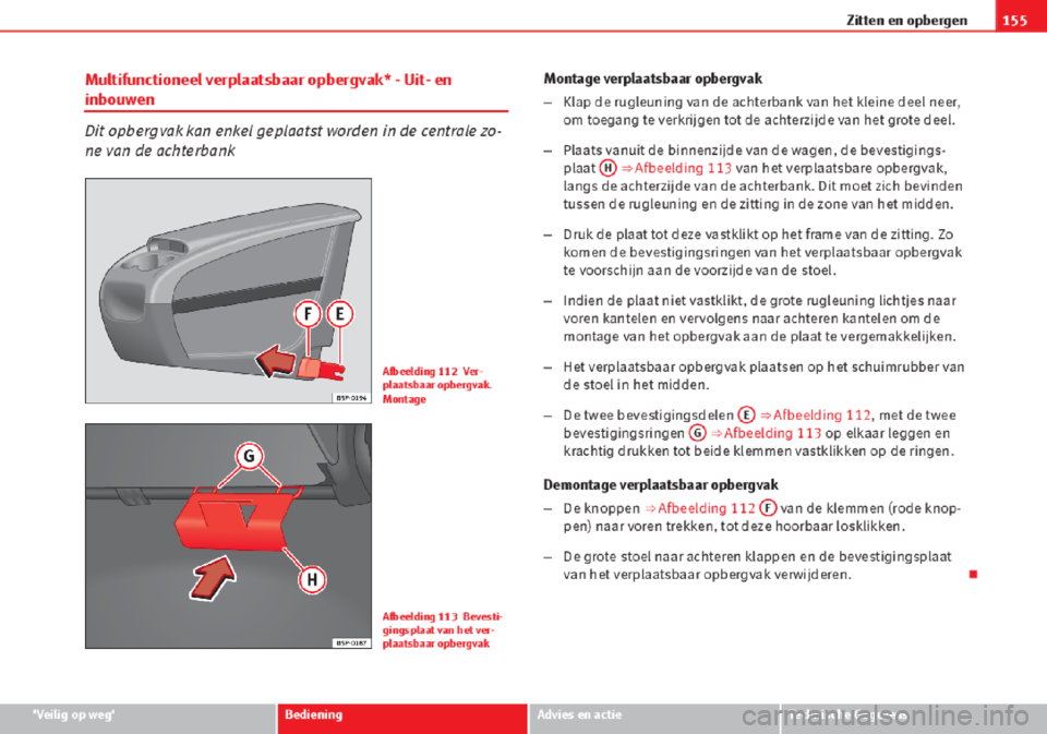 Seat Altea 2015 Handleiding (in Dutch) Seat Altea 2015 Handleiding (in Dutch)