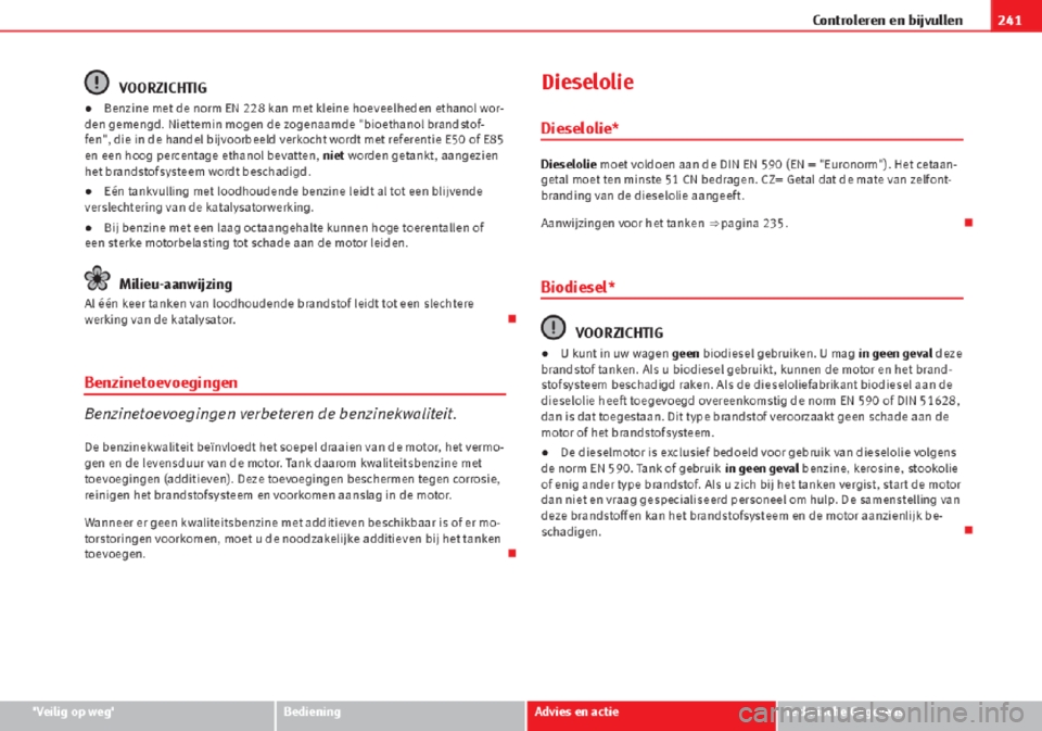 Seat Altea 2015 Handleiding (in Dutch) Seat Altea 2015 Handleiding (in Dutch)