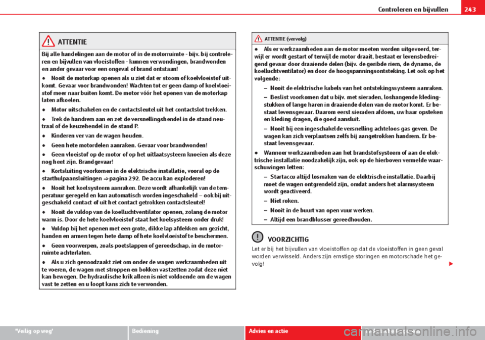 Seat Altea 2015 Handleiding (in Dutch) Seat Altea 2015 Handleiding (in Dutch)
