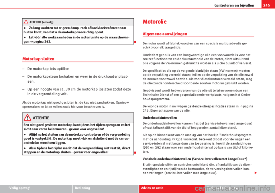 Seat Altea 2015 Handleiding (in Dutch) Seat Altea 2015 Handleiding (in Dutch)