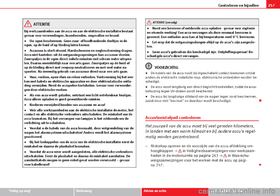 Seat Altea 2015 Handleiding (in Dutch) Seat Altea 2015 Handleiding (in Dutch)