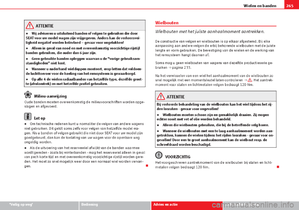 Seat Altea 2015 Handleiding (in Dutch) Seat Altea 2015 Handleiding (in Dutch)