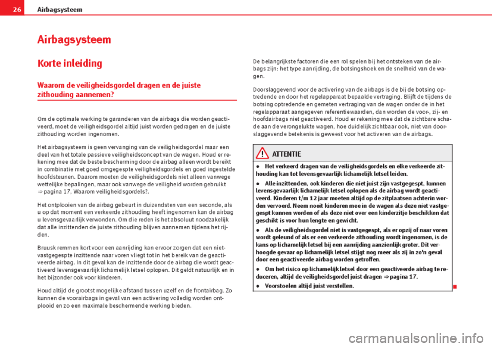 Seat Altea 2015 Handleiding (in Dutch) Seat Altea 2015 Handleiding (in Dutch)