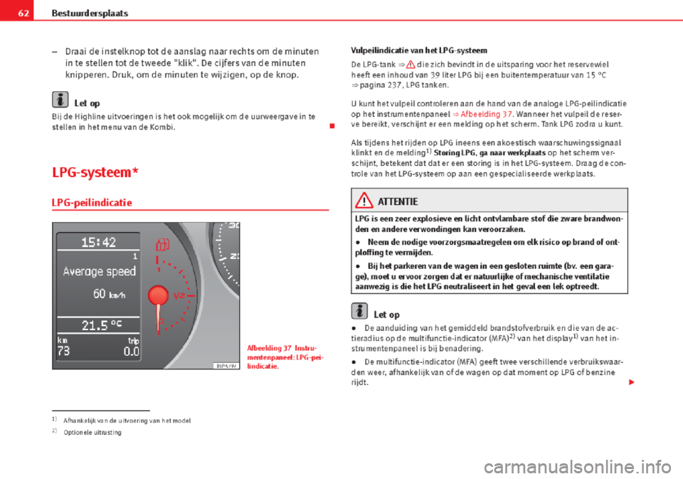 Seat Altea 2015 Handleiding (in Dutch) Seat Altea 2015 Handleiding (in Dutch)