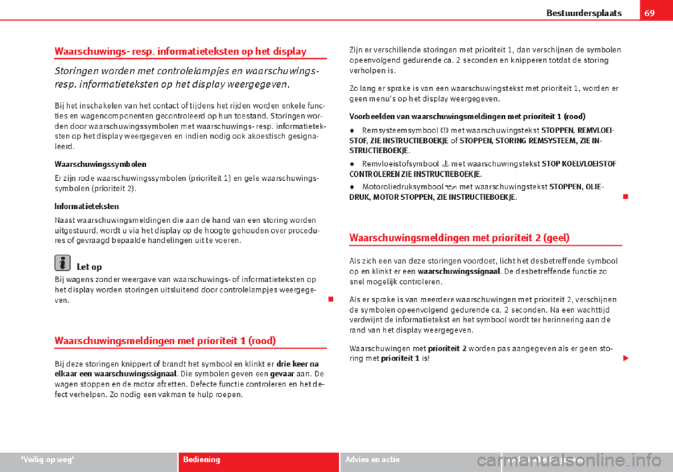 Seat Altea 2015 Handleiding (in Dutch) Seat Altea 2015 Handleiding (in Dutch)