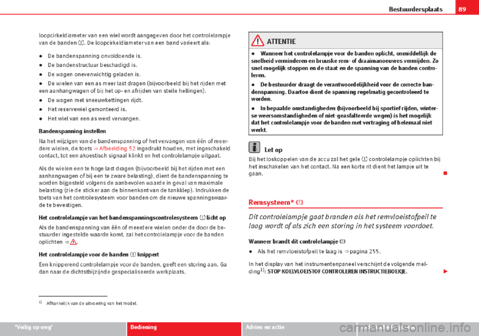 Seat Altea 2015 Handleiding (in Dutch) Seat Altea 2015 Handleiding (in Dutch)