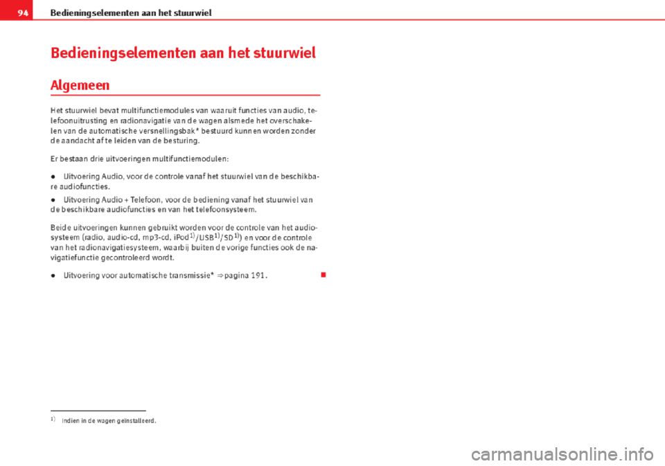 Seat Altea 2015  Handleiding (in Dutch) 