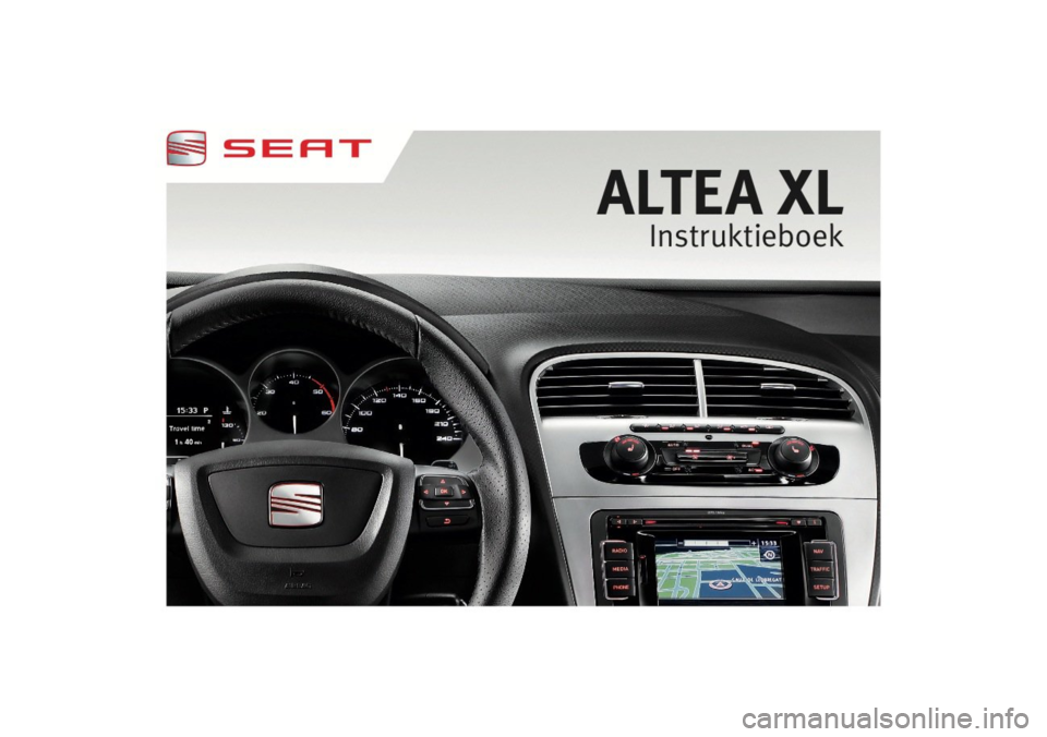 Seat Altea 2009 Handleiding (in Dutch) Seat Altea 2009 Handleiding (in Dutch)