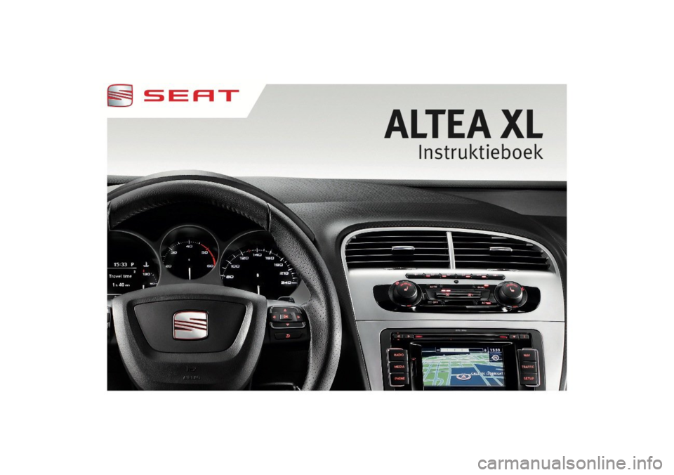 Seat Altea 2009  Handleiding (in Dutch) 