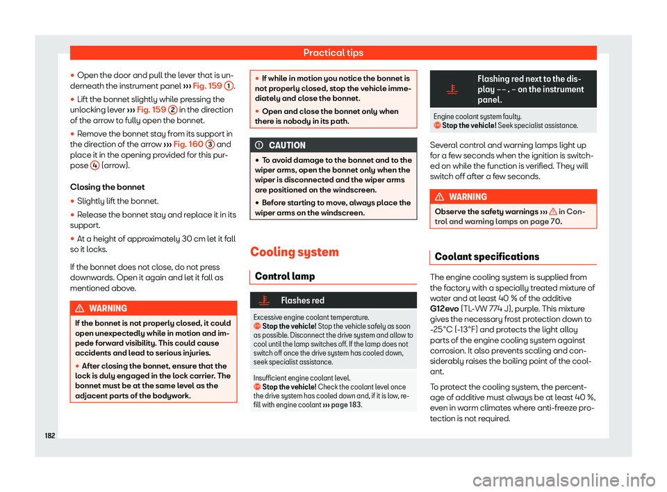 Seat Mii electric 2019  Owners Manual Practical tips
