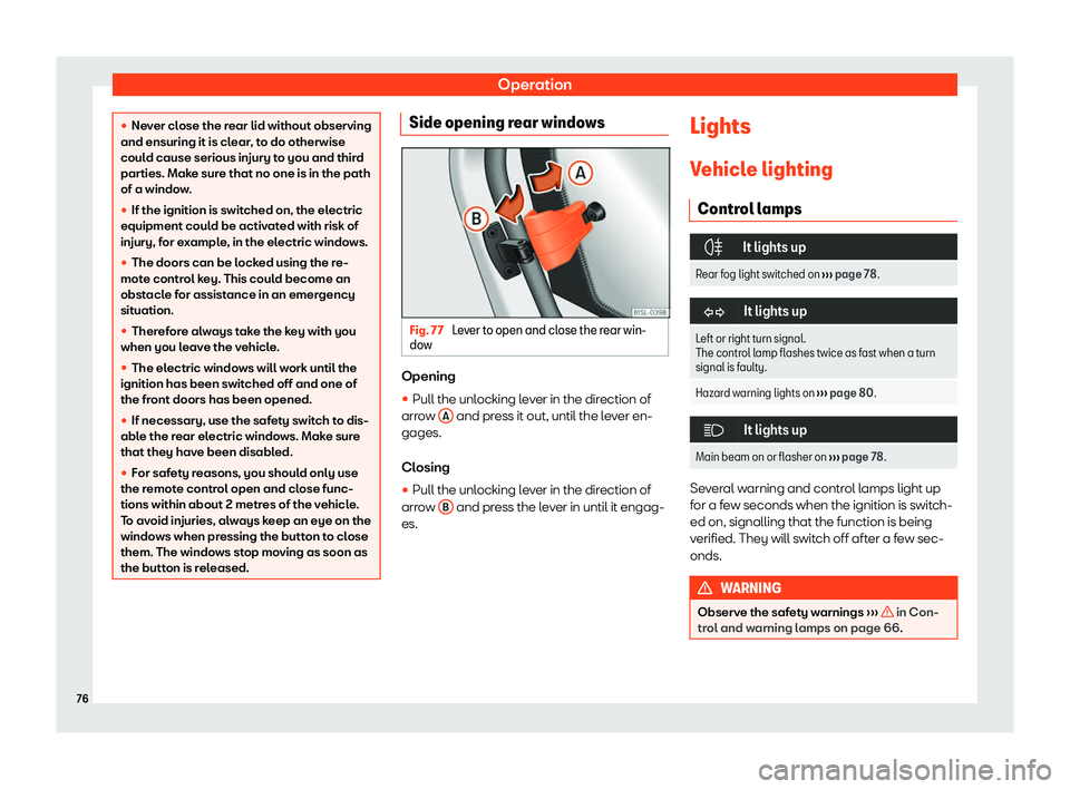 Seat Mii electric 2020 Manual PDF Operation
