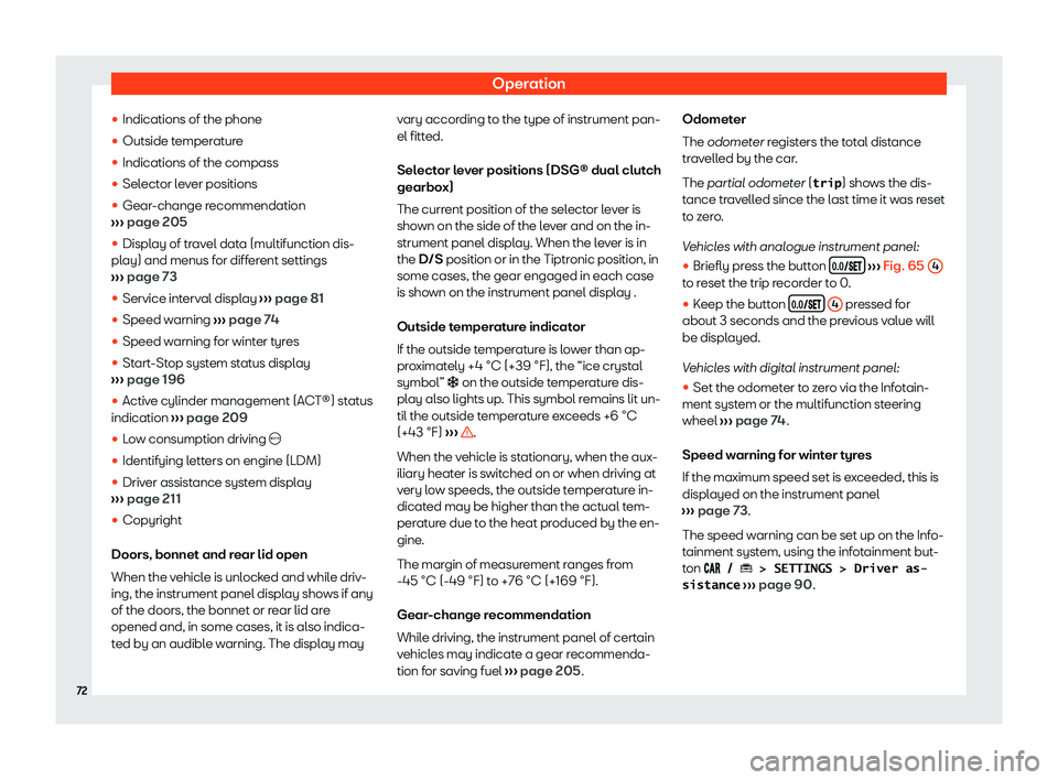 Seat Ibiza 2020 Manual PDF Operation
