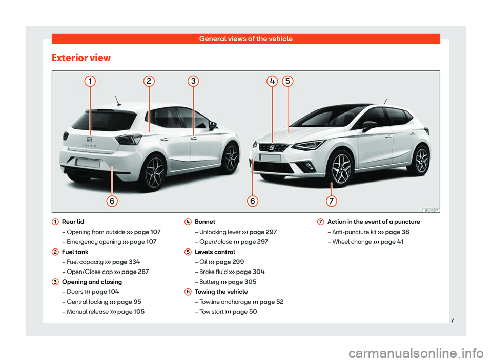Seat Ibiza 2019 Owner's manual (360 Pages)