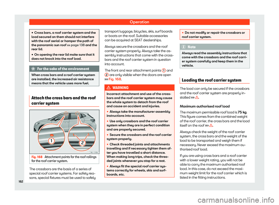 Seat Ibiza 2018  Owners manual Operation
