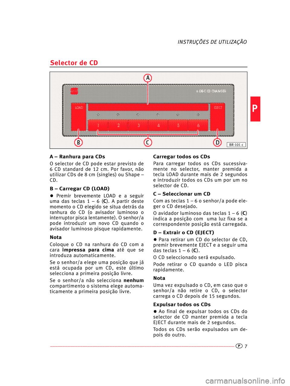 Seat Ibiza SC 2008  Radio System COMPACT DISC ––––––––––––––––––––––––––––––––––––––––––––––––––––––––––––––––––�