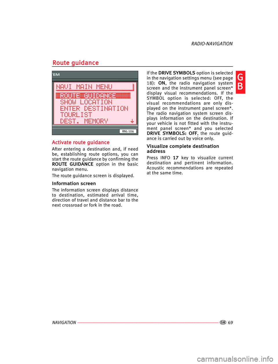 Seat Ibiza 5D 2006 Radio System RADIO-NAVIGATION NAVIGATION–––––––––––––––––––––––––––––––––––––––––––––––––––––––––––––––â Seat Ibiza 5D 2006 Radio System RADIO-NAVIGATION NAVIGATION–––––––––––––––––––––––––––––––––––––––––––––––––––––––––––––––â