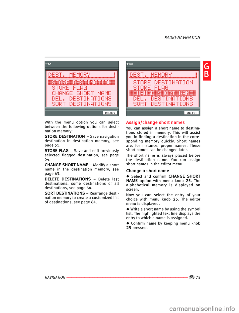 Seat Ibiza 5D 2006 Radio System RADIO-NAVIGATION NAVIGATION–––––––––––––––––––––––––––––––––––––––––––––––––––––––––––––––â Seat Ibiza 5D 2006 Radio System RADIO-NAVIGATION NAVIGATION–––––––––––––––––––––––––––––––––––––––––––––––––––––––––––––––â