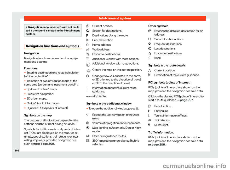 Seat Leon Sportstourer 2020  Owners manual Infotainment system
