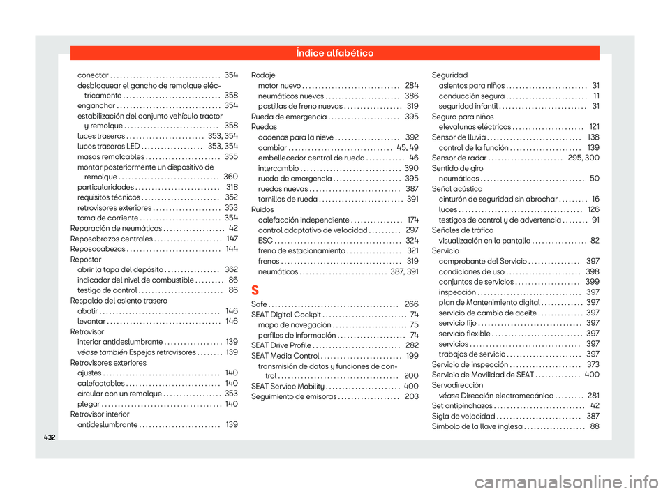 Seat Ateca 2020  Manual del propietario (in Spanish) 