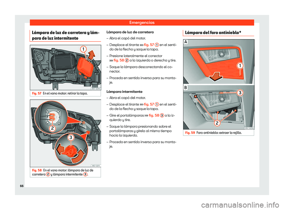 Seat Ateca 2020  Manual del propietario (in Spanish) Emergencias
L