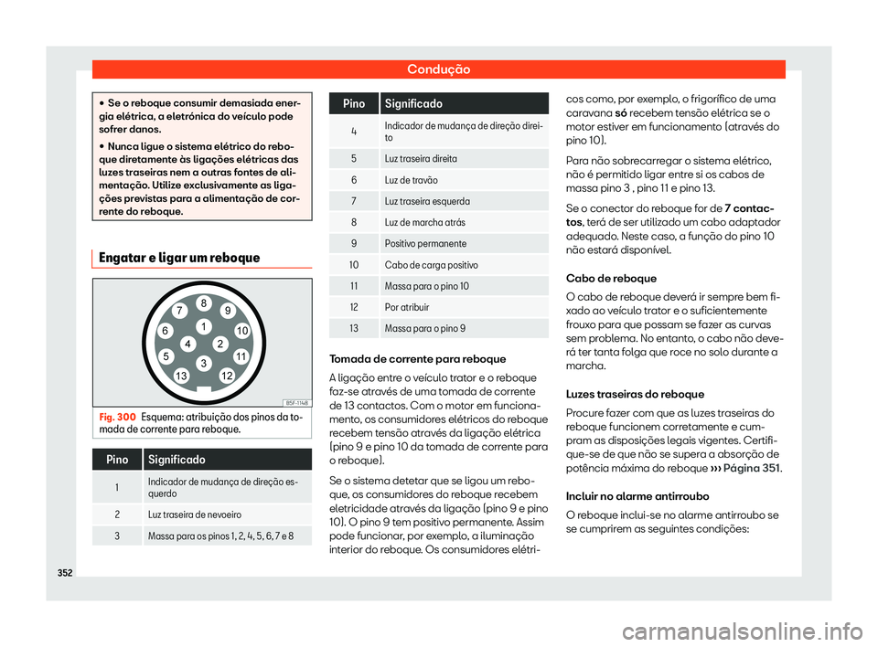 Seat Ateca 2020  Manual do proprietário (in Portuguese)  Condução

