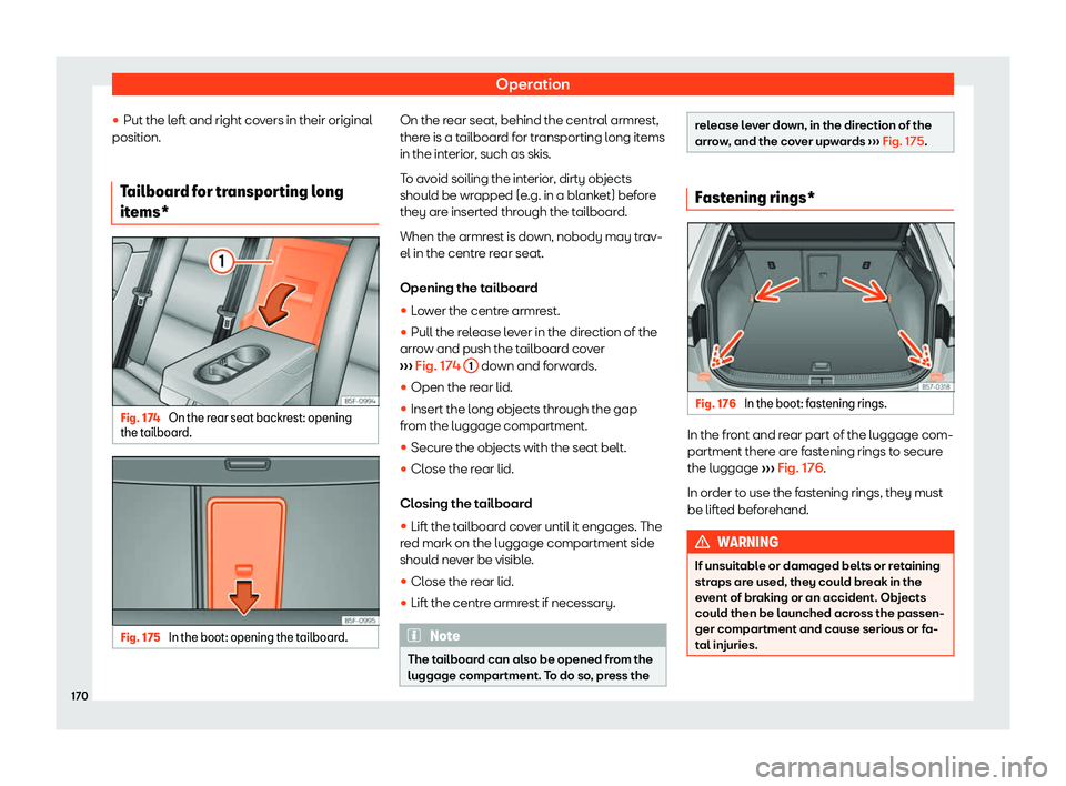 Seat Ateca 2019  Owners Manual Operation
