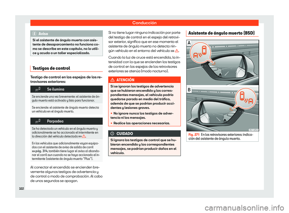 Seat Ateca 2019  Manual del propietario (in Spanish) Conducci