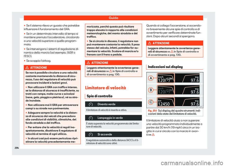 Seat Ateca 2019  Manuale del proprietario (in Italian) Guida
