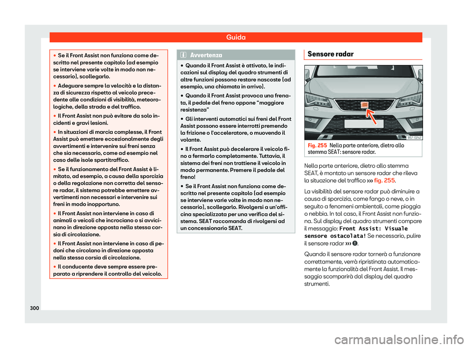 Seat Ateca 2019  Manuale del proprietario (in Italian) Guida

