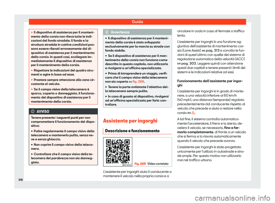 Seat Ateca 2019  Manuale del proprietario (in Italian) Guida
