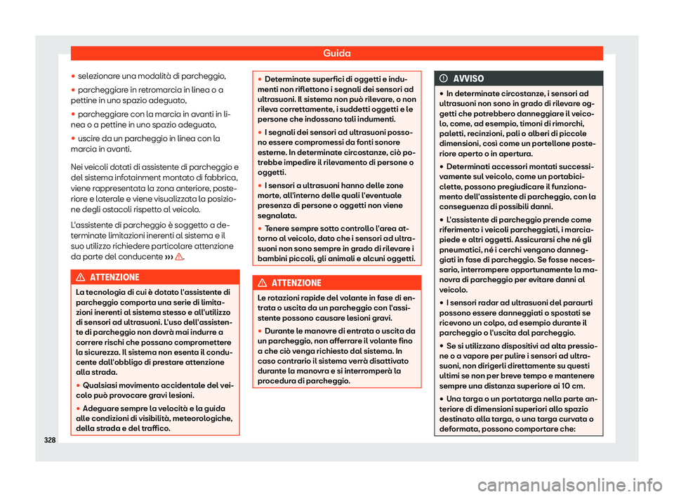 Seat Ateca 2019  Manuale del proprietario (in Italian) Guida

