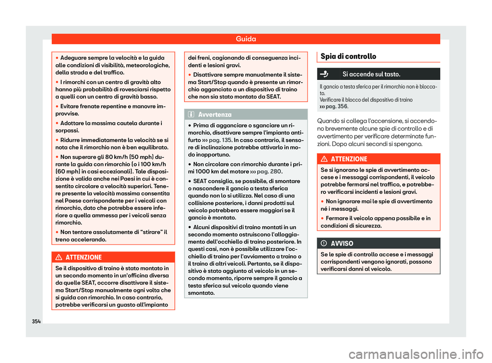 Seat Ateca 2019  Manuale del proprietario (in Italian) Guida
