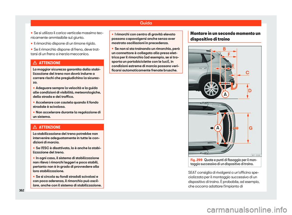 Seat Ateca 2019  Manuale del proprietario (in Italian) Guida

