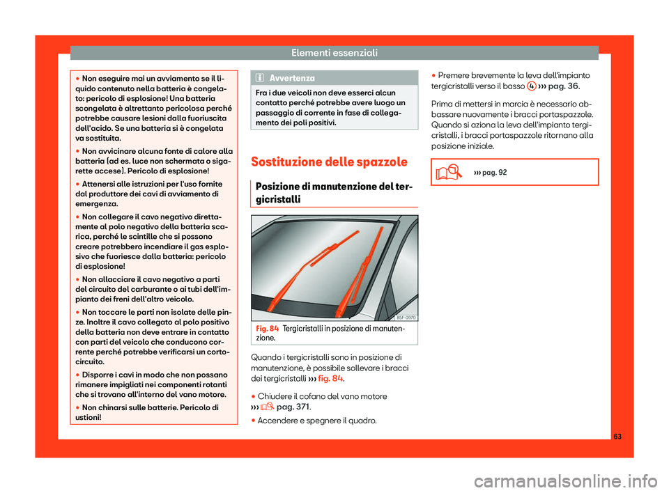 Seat Ateca 2019  Manuale del proprietario (in Italian) Elementi essenziali
